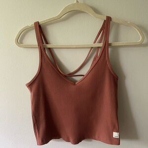 Vuori Rib Crop Tank Medium